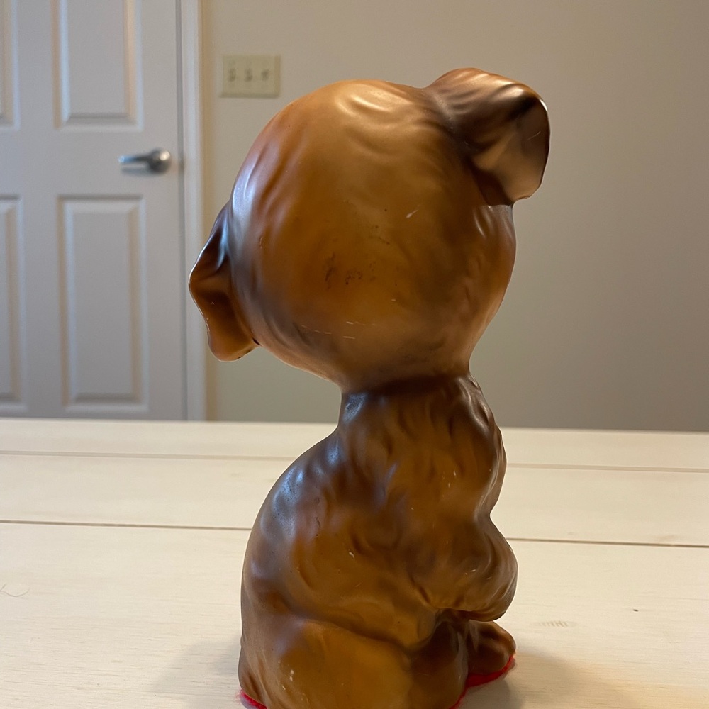 Enesco Vintage Big Eye Dog Mid-Century Kitsch Style 7” Tall - Picture 3 of 8